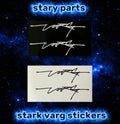 Large stark Varg Stickers